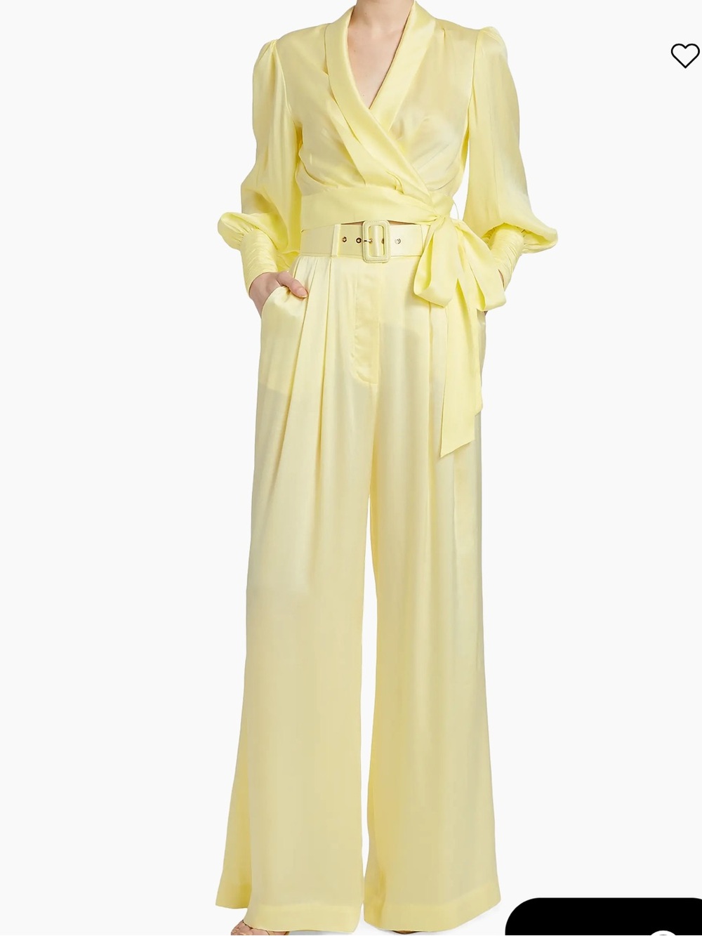 Zimmerman Yellow Silk two piece sz 0 AU, US 2